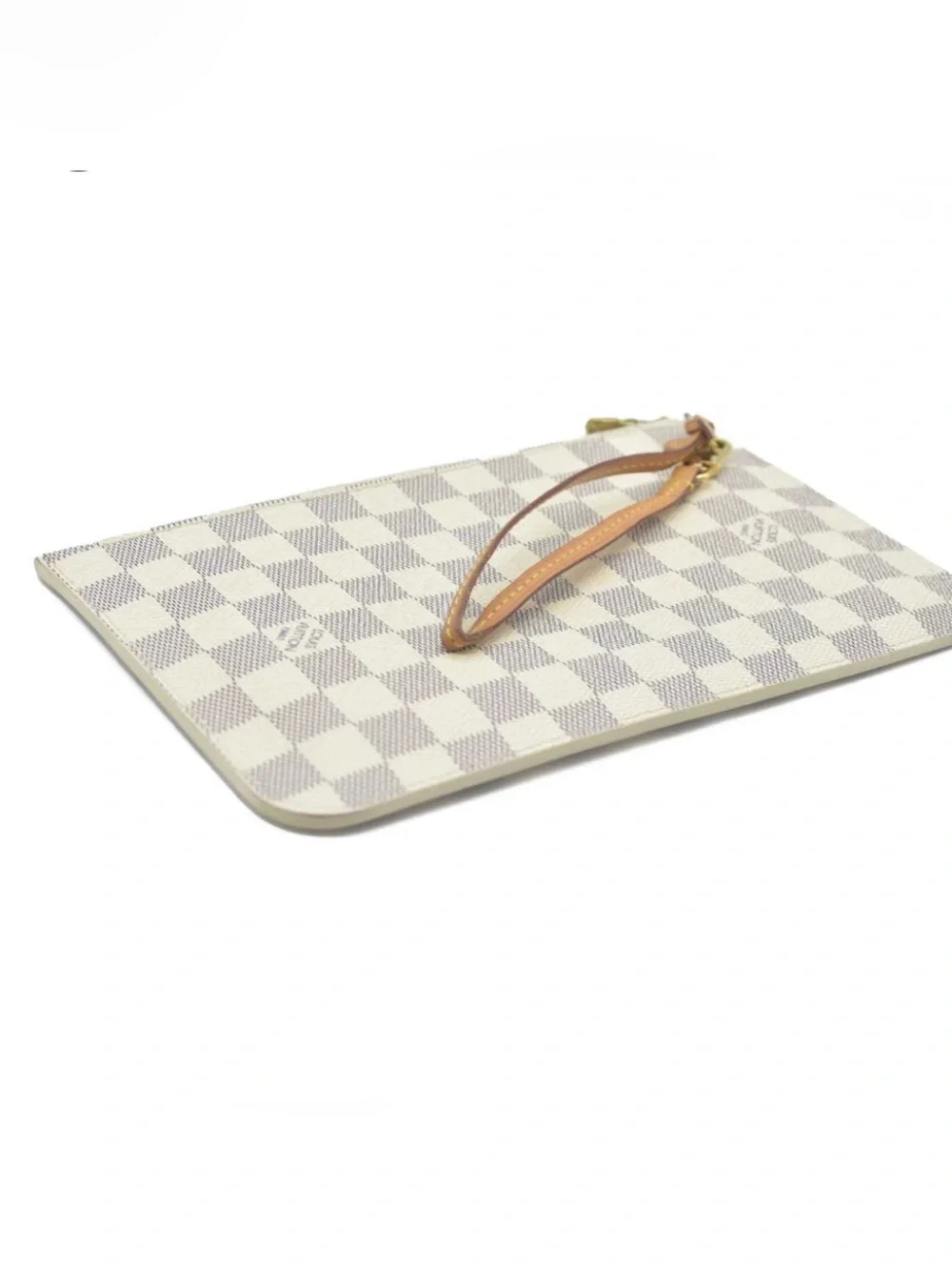 Louis Vuitton Damier Azur Check Wristlet PM